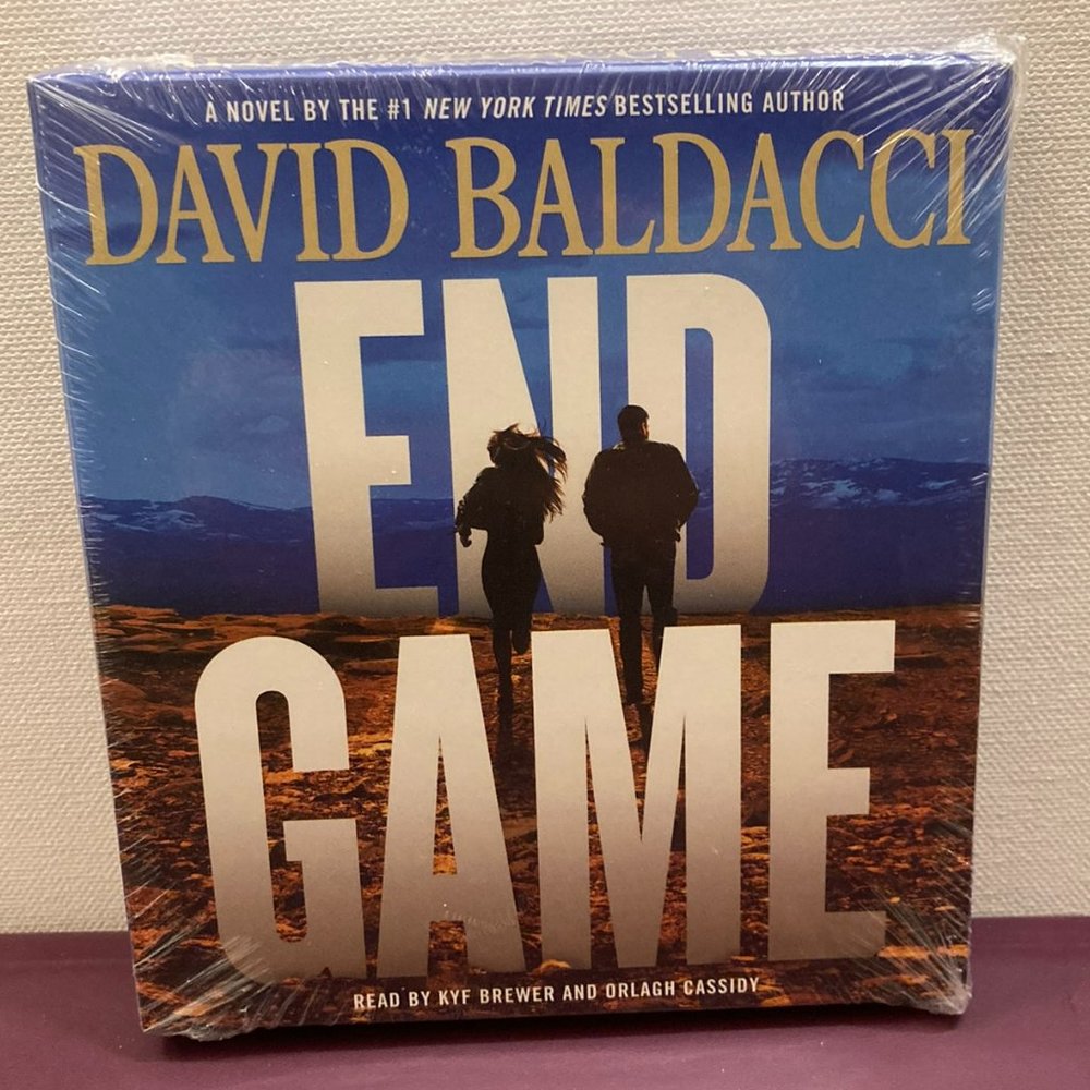 Audio CD set, End Game by David Baldacci, NIB